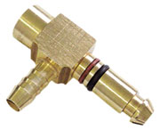 Tee Fêmea 1/8npt NG 16 P/ Tubo 8 X 6  - Conexões Freio a Ar