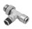 Conector TEE Rosca Rosca Tubo PHD - Conexões Plásticas