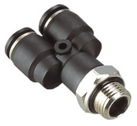 Conector Y Tubo x Macho PXG - Conexões Plásticas