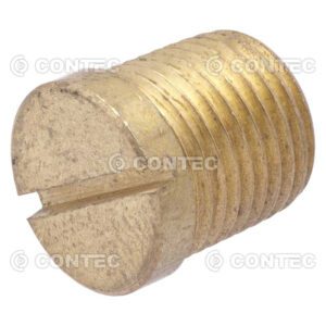 Plug Cabeça  C/ Fenda