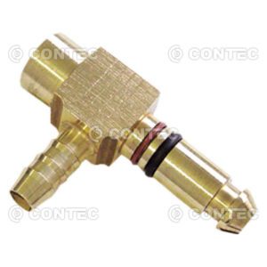 Tee Fêmea  1/8npt NG 16  P/ Tubo 8 X 6